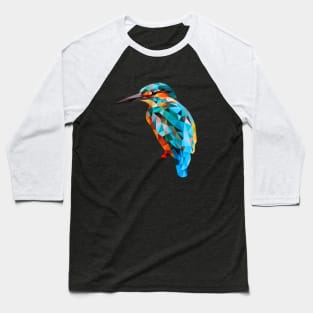 Kingfisher Bird Baseball T-Shirt